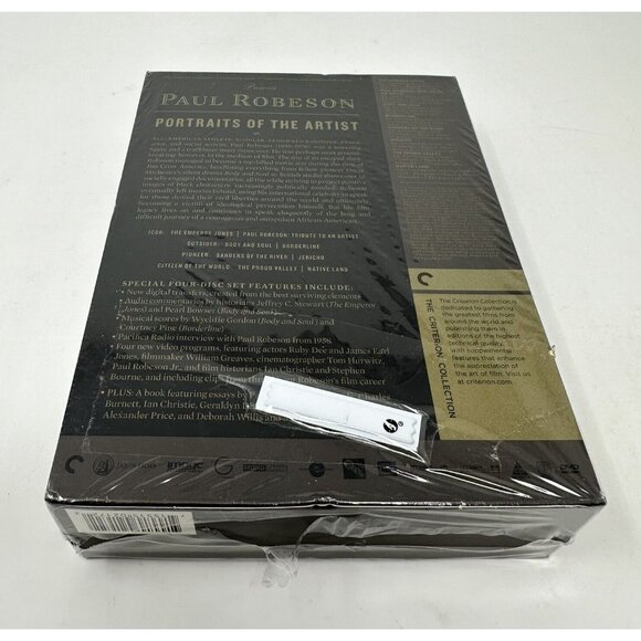 PAUL ROBESON PORTRAITS OF THE ARTIST 4 Dvd Boxset 8 Films CRITERION NEW SEALED - Picture 7 of 7